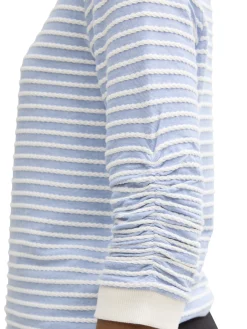 Damen Tom Tailor Denim Gestreiftes Sweatshirt
