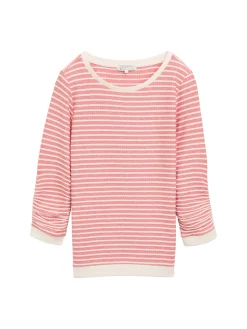 Damen Tom Tailor Denim Gestreiftes Sweatshirt
