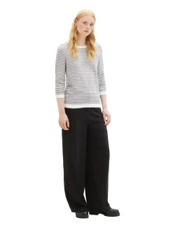 Damen Tom Tailor Denim Gestreiftes Sweatshirt
