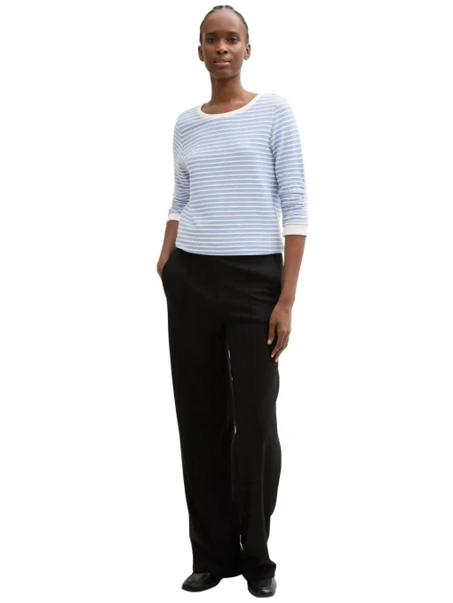 Damen Tom Tailor Denim Gestreiftes Sweatshirt