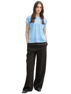 Damen Tom Tailor Denim Gestreiftes T-Shirt