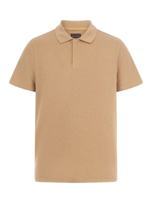 Herren GUESS Gestricktes Poloshirt