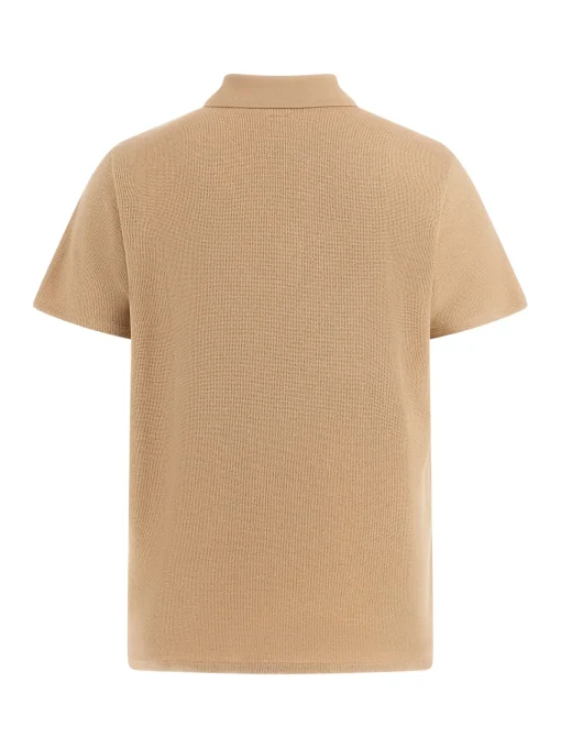 Herren GUESS Gestricktes Poloshirt