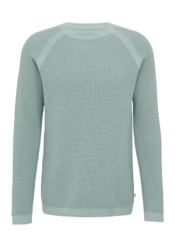 Herren QS Gewaschener Strickpullover