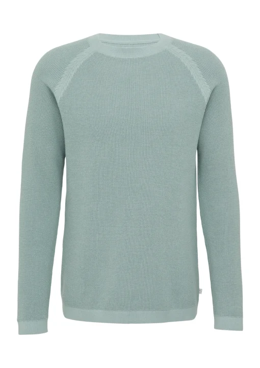 Herren QS Gewaschener Strickpullover