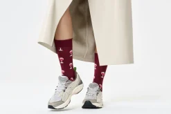 Damen Happy Socks Glass Of Wine Sock