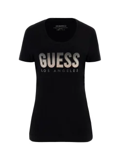 Damen GUESS Glitter T-Shirt