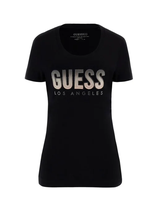 Damen GUESS Glitter T-Shirt