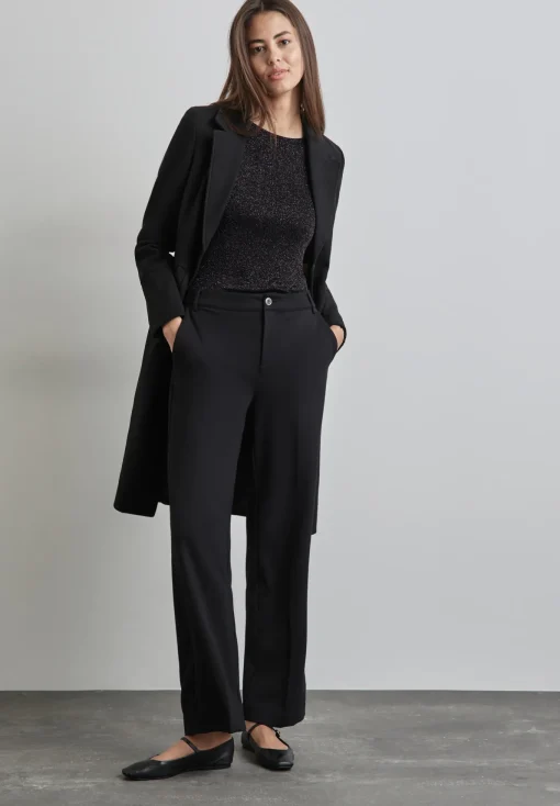 Damen Street One Glitzerndes Langarmshirt