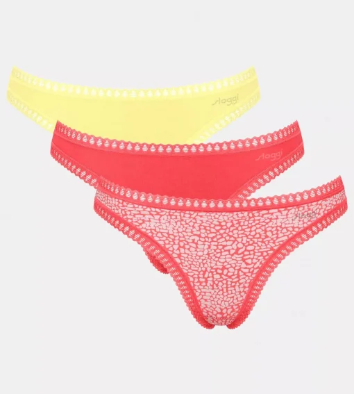 Damen Sloggi GO Crush String 3er Pack