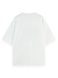 Herren Scotch & Soda Grafik T-Shirt