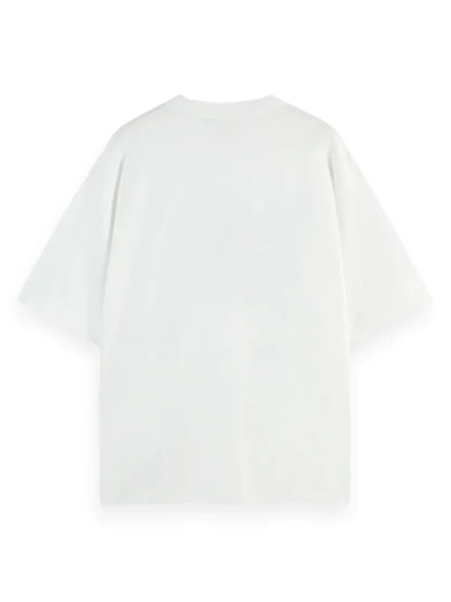 Herren Scotch & Soda Grafik T-Shirt