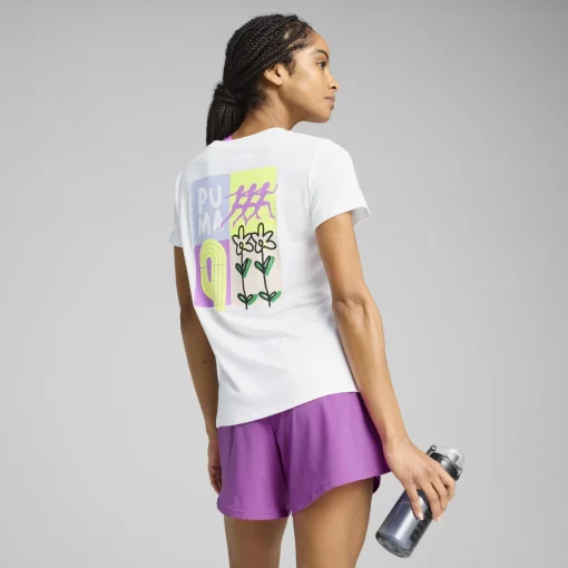 Damen Puma GRAPHICS RUNNING ILLUSTRATION TEE W