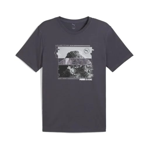Herren Puma GRAPHICS SEASONS Laufshirt Herren