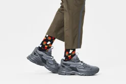 Damen Happy Socks Hamburger Sock