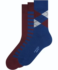 Herren Falke Happy Box 3er Pack