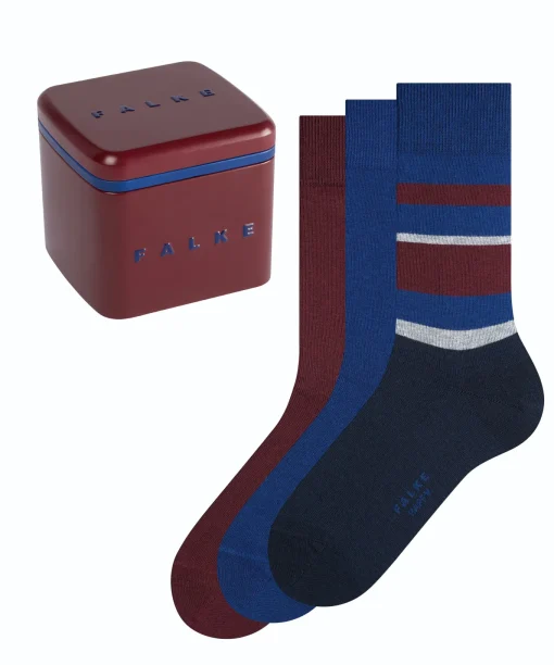 Herren Falke Happy Box 3er Pack