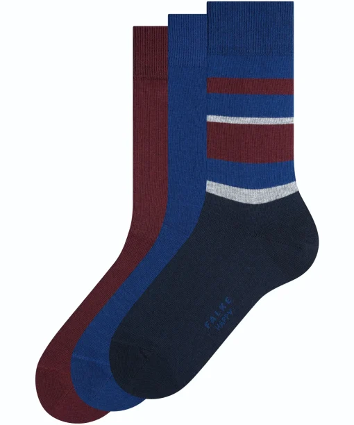 Herren Falke Happy Box 3er Pack