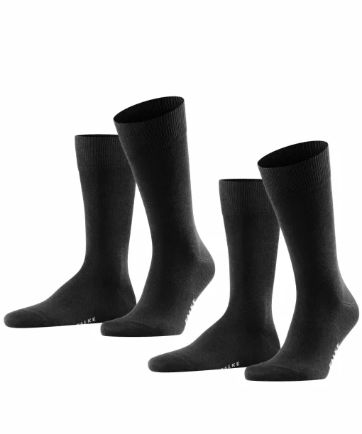 Herren Falke Happy Doppelpack Strümpfe