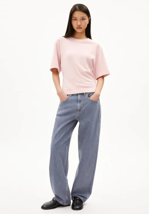 Damen armedangels Heavyweight T-Shirt aus Bio-Baumwoll Mix HERSILIAA