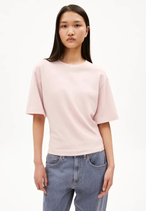 Damen armedangels Heavyweight T-Shirt aus Bio-Baumwoll Mix HERSILIAA