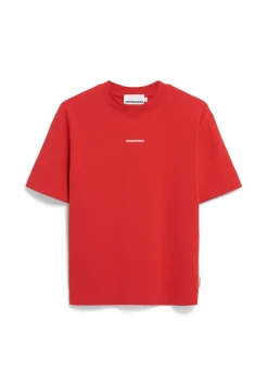 Damen armedangels Heavyweight T-Shirt aus Bio-Baumwoll Mix TARJAA WORD ICONIC Å