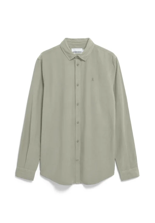 Herren armedangels Hemd aus TENCEL™ Lyocell Mix GIAALO OVERSHIRT