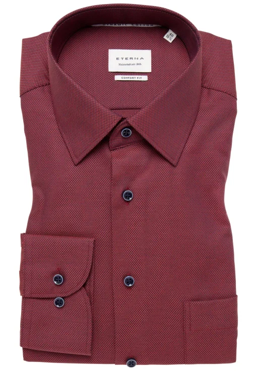 Herren Eterna Hemd Dynamic Cotton ™ - mit natürlichem Stretch-Effekt ohne Synthetik