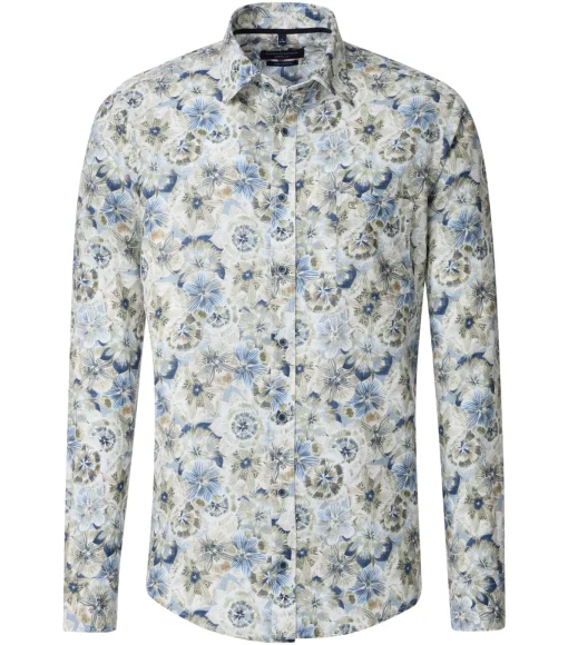Herren Casa Moda Hemd im Allover-Print