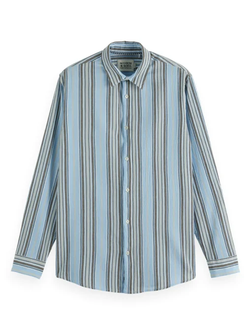 Herren Scotch & Soda Hemd im Streifenlook