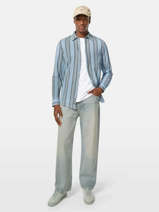 Herren Scotch & Soda Hemd im Streifenlook