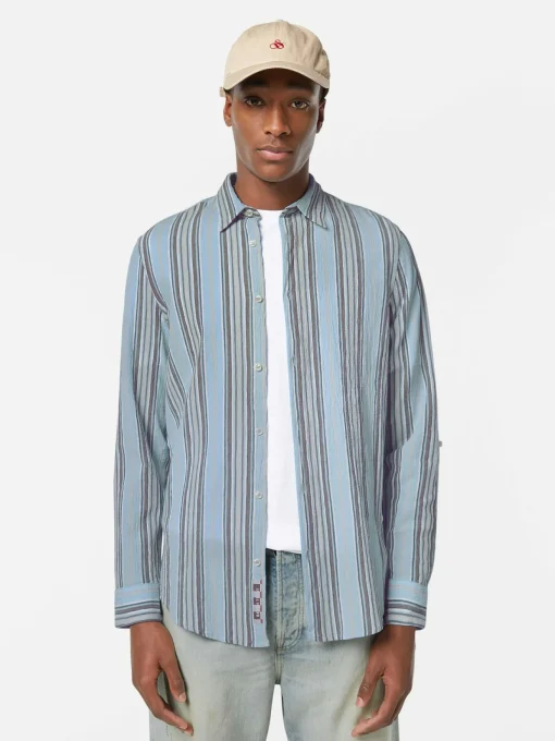 Herren Scotch & Soda Hemd im Streifenlook