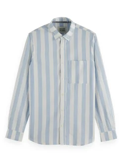 Herren Scotch & Soda Hemd in Leinenoptik