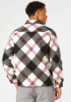 Herren Hugo Red Hemd in Oversized-Passform mit flauschiger Oberfläche