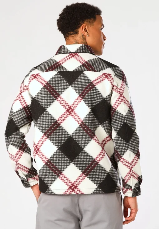 Herren Hugo Red Hemd in Oversized-Passform mit flauschiger Oberfläche