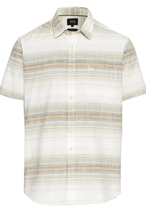 Herren Camel Active Hemd Kurzarm