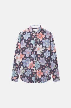 Herren Colours & Sons Hemd mit floralem Print