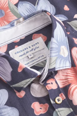 Herren Colours & Sons Hemd mit floralem Print
