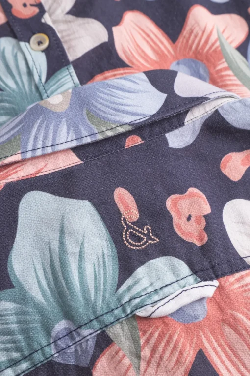 Herren Colours & Sons Hemd mit floralem Print