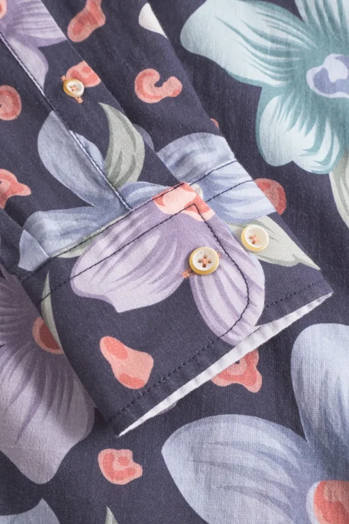 Herren Colours & Sons Hemd mit floralem Print