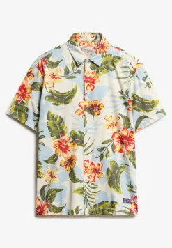 Herren Superdry Hemd mit Hawaii-Print