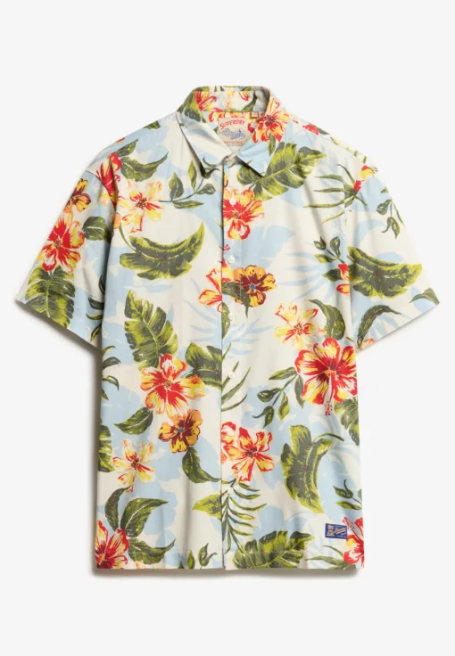 Herren Superdry Hemd mit Hawaii-Print