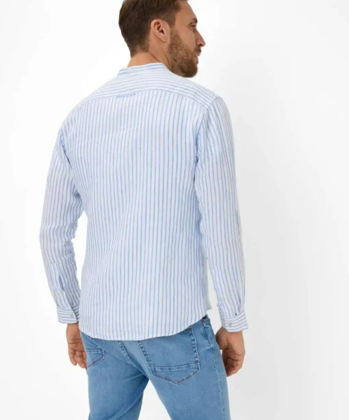 Herren Brax Hemd mit Stehkragen