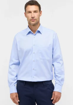 Herren Eterna Hemd Natté Langarm