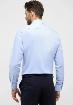 Herren Eterna Hemd Natté Langarm