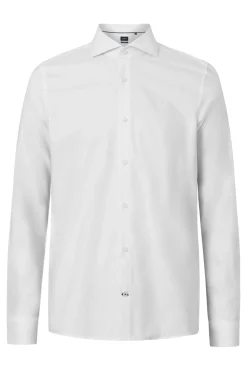 Herren JOOP! Hemd Pai aus feinstrukturiertem Cotton-Stretch