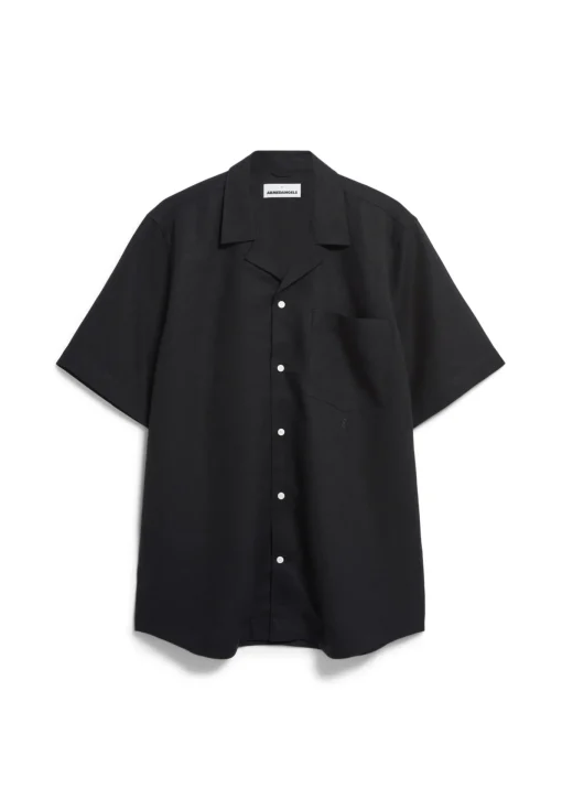 Herren armedangels Hemd Relaxed Fit aus Leinen-Mix LOVAAR LINO