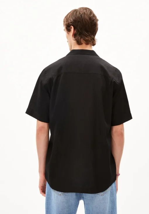 Herren armedangels Hemd Relaxed Fit aus Leinen-Mix LOVAAR LINO