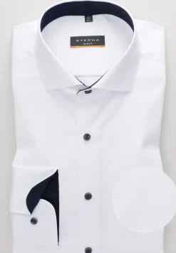 Herren Eterna Hemd Slim Fit