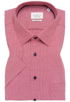 Herren Eterna Hemd Twill Kurzarm